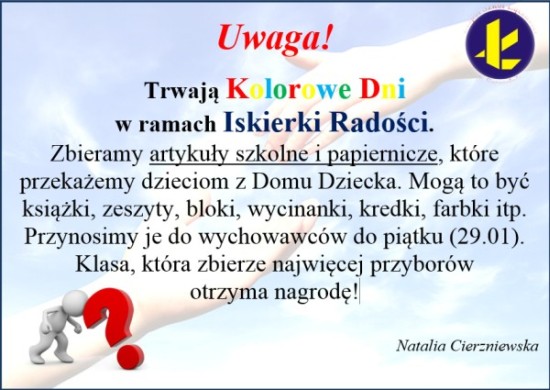 Kolorowe Dni - Iskierka Radoci